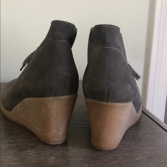 J Crew rubber wedge shoes. - Picture 3 of 6